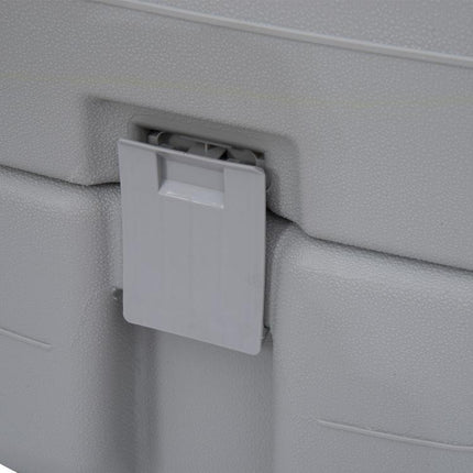 Portable Camping Toilet 20L Flushable Porta Potty 10L Water Tank Caravan Travel RV