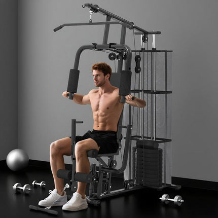 Multifunction Home Gym Weight Training Workout Station Fitness Strength Machine