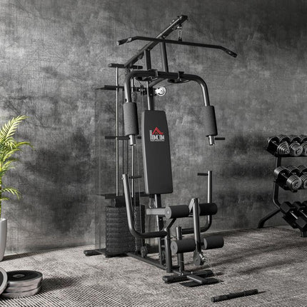 Multifunction Home Gym Weight Training Workout Station Fitness Strength Machine