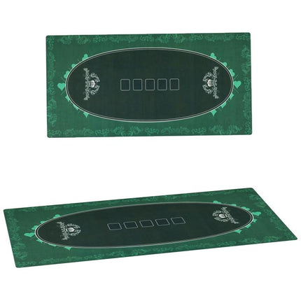 Host Poker Night Anywhere – Water-Resistant 12-Player Poker Mat