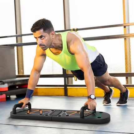 Discover a Smarter Everyday Essential: Make Every Workout Count – Foldable Push-Up Board for Chest, Arms and Shoulders