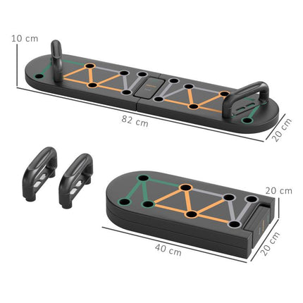 Discover a Smarter Everyday Essential: Make Every Workout Count – Foldable Push-Up Board for Chest, Arms and Shoulders