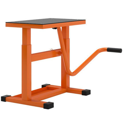 Steel Motorbike Jack Lift, 27.5 / 39.5 H cm - Orange