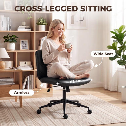 Find Your Comfortable Work Position – Wide Criss-Cross Office Chair
