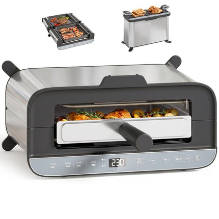 Toast, Grill or Bake – 1700W 3-in-1 Mini Oven
