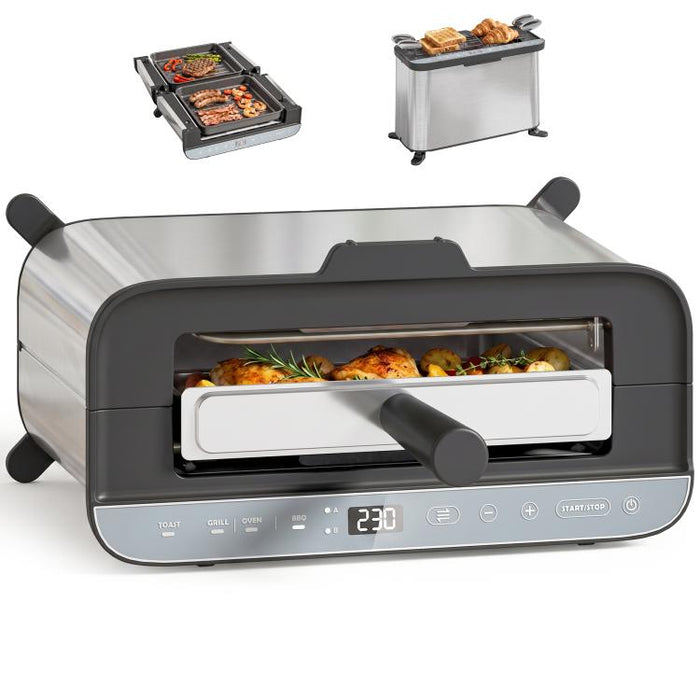 Toast, Grill or Bake – 1700W 3-in-1 Mini Oven