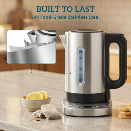 Boil Water Faster, Keep It Warm – 1.7L 3kW Electric Kettle