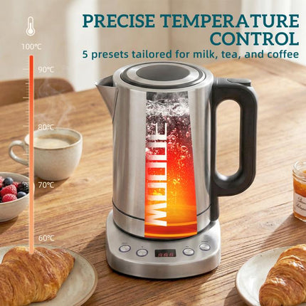 Boil Water Faster, Keep It Warm – 1.7L 3kW Electric Kettle