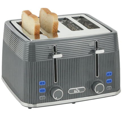 Discover a Smarter Everyday Essential: Make Busy Mornings Easier – 4-Slice Toaster with 7 Browning Levels