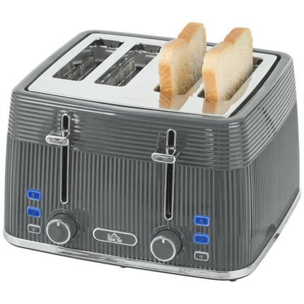 Discover a Smarter Everyday Essential: Make Busy Mornings Easier – 4-Slice Toaster with 7 Browning Levels