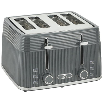 Discover a Smarter Everyday Essential: Make Busy Mornings Easier – 4-Slice Toaster with 7 Browning Levels