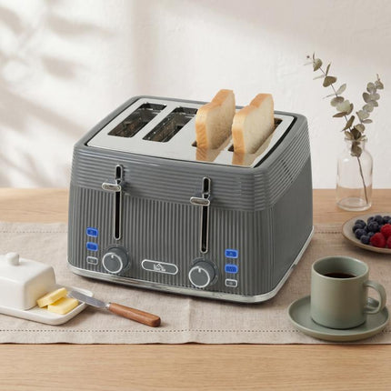 Discover a Smarter Everyday Essential: Make Busy Mornings Easier – 4-Slice Toaster with 7 Browning Levels