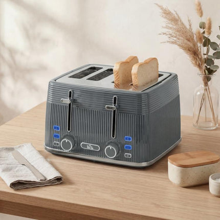 Discover a Smarter Everyday Essential: Make Busy Mornings Easier – 4-Slice Toaster with 7 Browning Levels