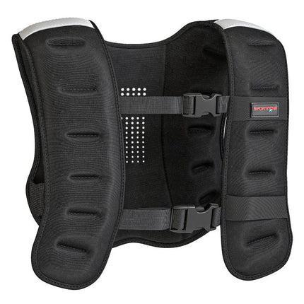 8kg Weighted Training Vest with Adjustable Straps, Black