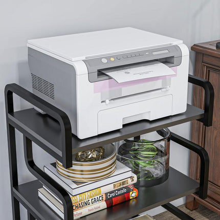 3-Tier Printer Stand with Storage Shelves, Printer Table, 55 x 40 x 77cm Printer Shelf