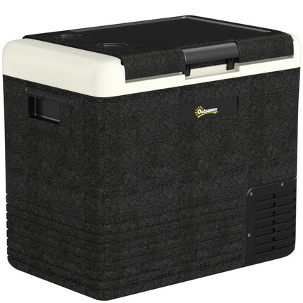 50L Portable Car Fridge Freezer -20°C 12V/24V AC/DC Electric Cooler Camping RV