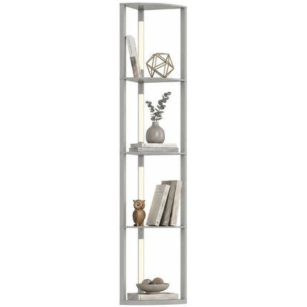4-Tier Corner Floor Lamp