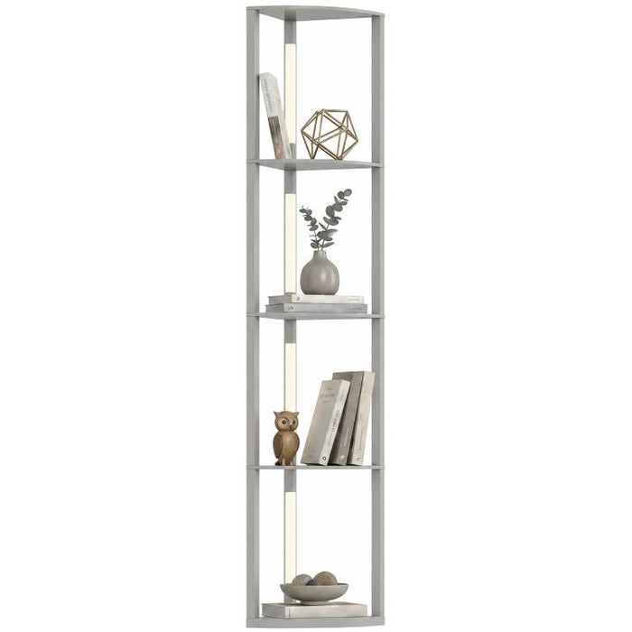 4-Tier Corner Floor Lamp