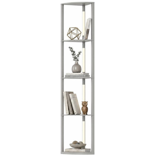 4-Tier Corner Floor Lamp