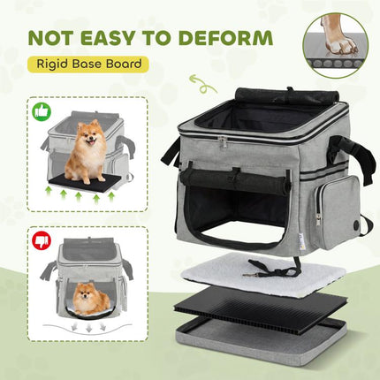 Take Your Dog on Two-Wheel Adventures – Soft-Sided Bike Basket Pet Carrier