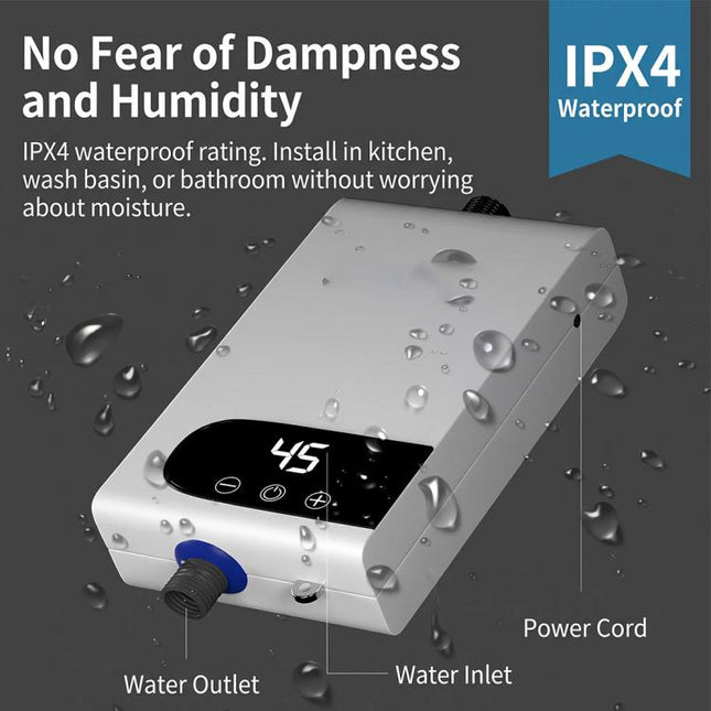 5500W Instant Tankless Electric Water Heater
