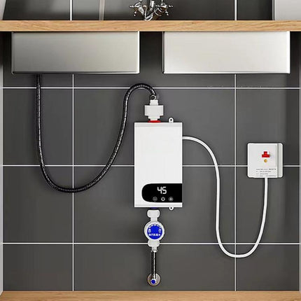 Stay Cosy Through Colder Days: Enjoy Hot Water When You Need It – 5500W Instant Tankless Water Heater