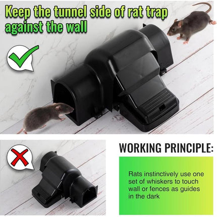 Reusable Rat Traps, Pack of 2
