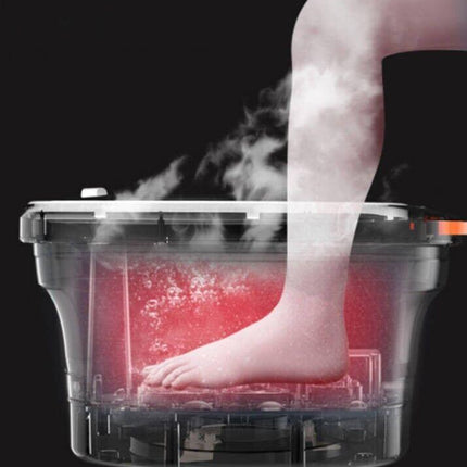 500W Electric Foot Spa Massager with Infrared Heat, Bubbles & Reflexology Rollers