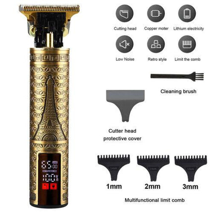 Beard Trimmer Hair Clippers Cordless Hair Cutting Barber Shaving Machine For Men