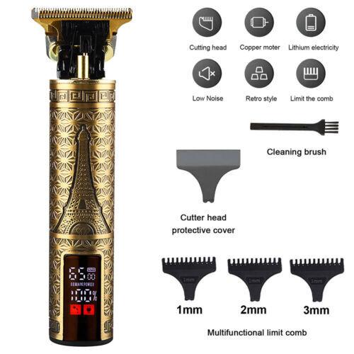 Beard Trimmer Hair Clippers Cordless Hair Cutting Barber Shaving Machine For Men