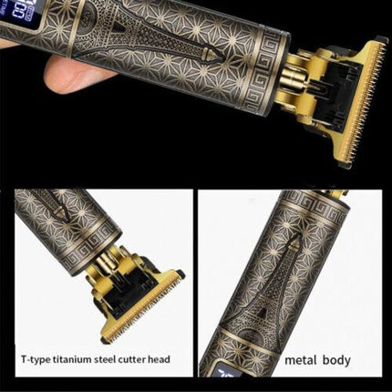 Beard Trimmer Hair Clippers Cordless Hair Cutting Barber Shaving Machine For Men