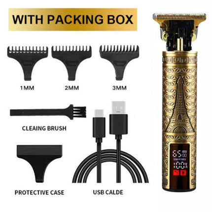 Beard Trimmer Hair Clippers Cordless Hair Cutting Barber Shaving Machine For Men