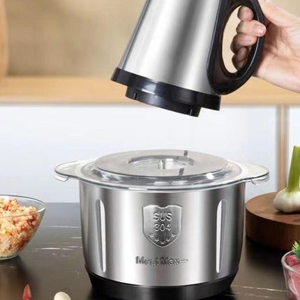 5L Electric Food Processor with 500W Motor and 3 Speed Modes