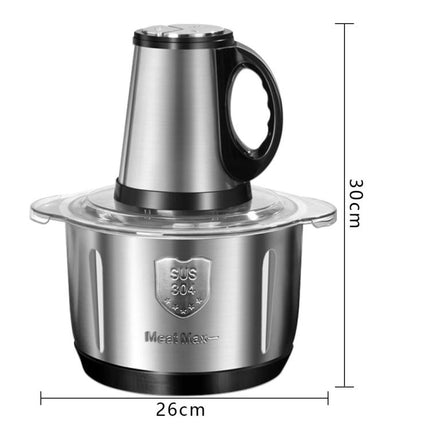 5L Electric Food Processor with 500W Motor and 3 Speed Modes