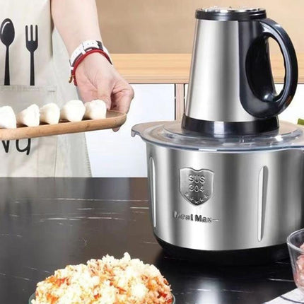 5L Electric Food Processor with 500W Motor and 3 Speed Modes