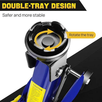 Trolley Jack 2 Ton Tonne Low Profile Hydraulic Floor Lifting Car Van Garage New