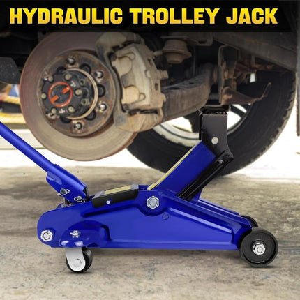 Trolley Jack 2 Ton Tonne Low Profile Hydraulic Floor Lifting Car Van Garage New