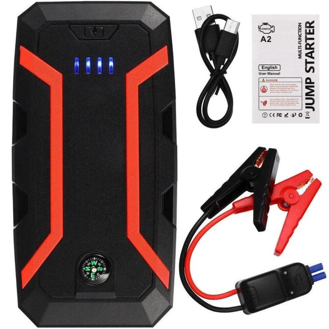 9000A Car Jump Starter 12V Auto Battery Booster Power Bank Pack USB Fast Charger