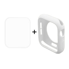 ENKAY Hat-Prince 2 in 1 TPU Semi-clad Protective Shell + 3D Full Screen PET Curved Heat Bending HD Screen Protector for Apple Watch Series 6 / 5 / 4 / SE3 / 2 / 1 40mm