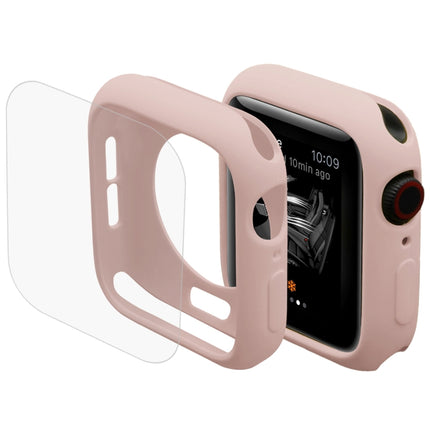 ENKAY Hat-Prince 2 in 1 TPU Semi-clad Protective Shell + 3D Full Screen PET Curved Heat Bending HD Screen Protector For Apple Watch Series 6 / 5 / 4 / Watch SE 44mm, For Apple Watch Series 6 / 5 / 4 / Watch SE 44mm