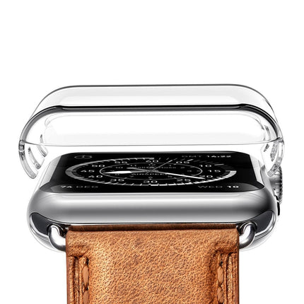 For Apple Watch Series 3 / 2 / 1 42mm Transparent PC Protective Case, For Apple Watch Series 3 / 2 / 1 42mm