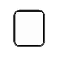 ENKAY Hat-Prince 3D Full Screen Electroplating PET Curved Heat Bending HD Screen Protector for Apple Watch Series 4 44mm