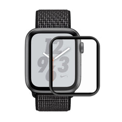 ENKAY Hat-Prince 3D Full Screen Electroplating PET Curved Heat Bending HD Screen Protector for Apple Watch Series 4 44mm