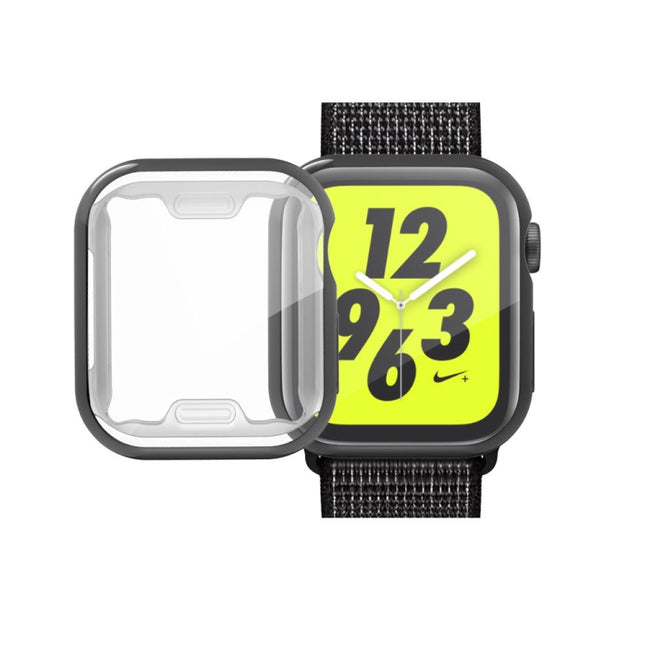 Full Coverage Plating TPU Case For Apple Watch Series 6 / 5 / 4 / Watch SE 40mm