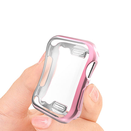 Full Coverage Plating TPU Case For Apple Watch Series 6 / 5 / 4 / Watch SE 40mm