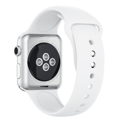 Double Rivets Silicone Watch Band for Apple Watch Series 3 & 2 & 1 38mm, Apple Watch 38mm