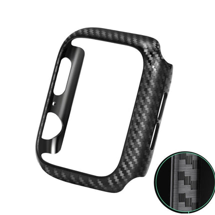 PC Carbon Fiber Frame Protection Case For Apple Watch Series 6 / 5 / 4 / Watch SE 40mm