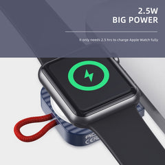 ROCK W26 Portable Magnetic Wireless Charger for Apple Watch, W26 USB Interface