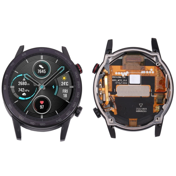 LCD Screen and Digitizer Full Assembly With Frame for Honor Magic Watch 2 MNS-B19 46mm, For Honor Magic Watch 2 46mm