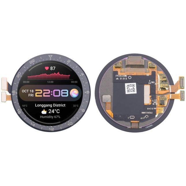 Original LCD Screen and Digitizer Full Assembly for Huawei Watch 3 Pro